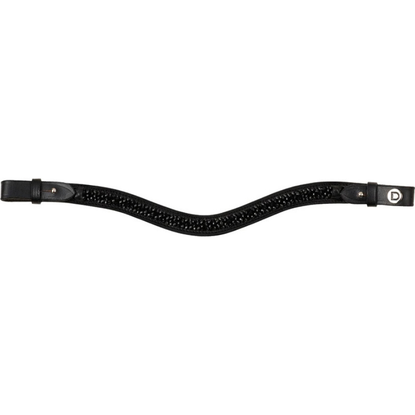 2026 Dublin Rock Crystal Browband 1031542 - Black